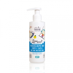Bagnoschiuma detergente baby corpo capelli bio Biricco