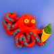 Plastilina naturale bio Green Toys