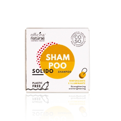 Shampoo solido rinforzante illuminante Officina Naturae