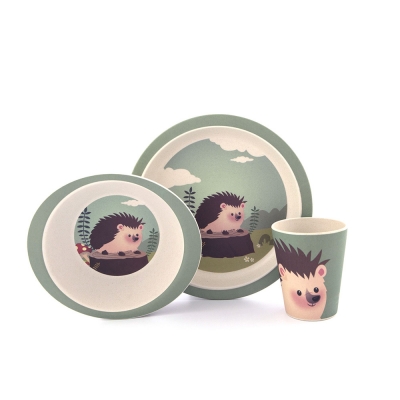 Set tavola riccio in bambù Yuunna