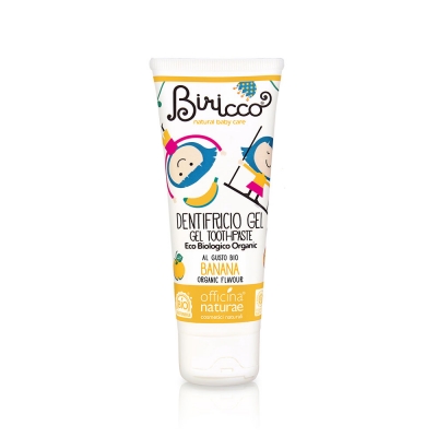 Dentifricio bio banana bimbi Officina Naturae