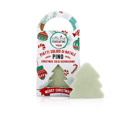 Sapone piatti solido menta piperita Natale Officina Naturae