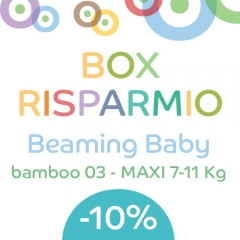 OFFERTA Beaming Baby Bamboo 03-MAXI (104 pz)