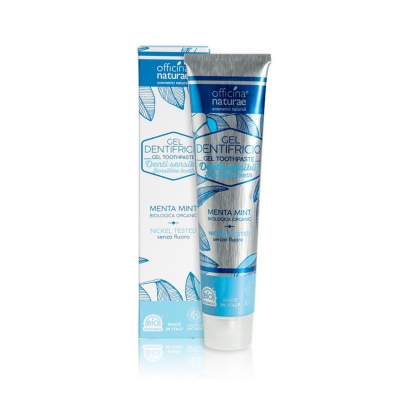 Dentifricio gel menta bio denti sensibili Officina Naturae