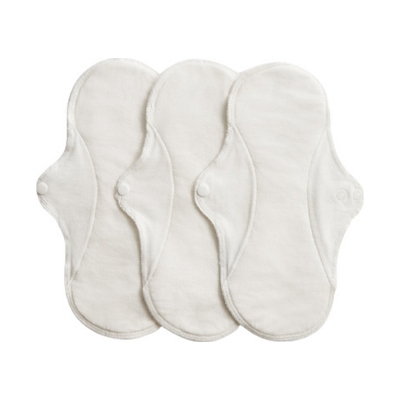 Assorbenti regular Active lavabili cotone bio