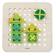 Tavoletta con forme e stringhe Plan Toys