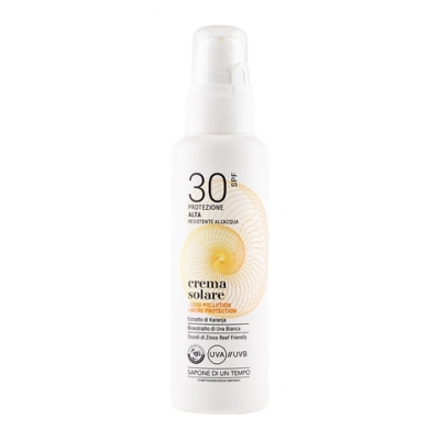 Crema solare bio SPF 30 Sapone di un Tempo