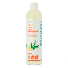 Piatti a mano aloe e limone Green Natural