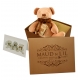 Peluche orso cotone biologico