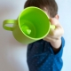 Tazza bambini ecologica biodegradabile con rana verde