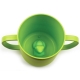 Tazza bambini ecologica biodegradabile con rana verde