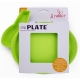 Piatto biodegradabile in bioplastica da piante