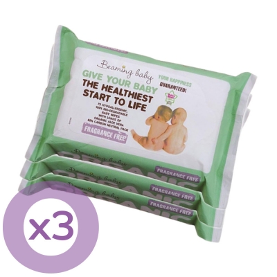 Salviette bio Beaming Baby pacco sconto