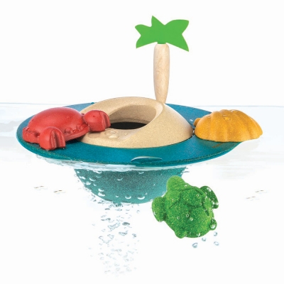 Isola galleggiante in legno Plan Toys