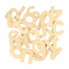 Sagome in legno lettere stampato minuscolo Bigjigs
